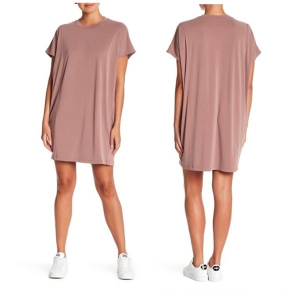 Madewell sandwashed jersey t-shirt dress